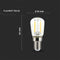 V-TAC VT-1952-N LED Lampen - ST26 E14 - IP20 - Helder - 2 Watt - 200 Lumen - 3000K - 2 Jaar