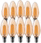 V-TAC VT-1955-N 10 Set E14 LED Lampen - Amber - Kaars - IP20 - 4W - 350 Lumen - 2200K