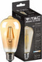 V-TAC VT-1964-N 10 Set E27 LED Lampen - Amber - ST64 - IP20 - 4W - 350 Lumen - 2200K