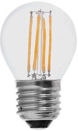 V-TAC VT-1980-N E27 Transparante LED Bol - Globe - IP20 - 4W - 400 Lumen - 3000K