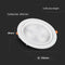 V-TAC VT-2-20-N LED Adjustable Downlight - Samsung - IP20 - White - 20W - 1865 Lumens - 3000K - 5 Years