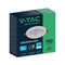 V-TAC VT-2-20-N LED Adjustable Downlight - Samsung - IP20 - White - 20W - 1865 Lumens - 3000K - 5 Years