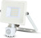 V-TAC VT-20-S-W Draaibare LED Schijnwerpers met PIR Sensor - Samsung - IP65 - Wit - 20W - 1600 Lumen - 4000K - 5 Jaar
