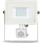 V-TAC VT-20-S-W Draaibare LED Schijnwerpers met PIR Sensor - Samsung - IP65 - Wit - 20W - 1600 Lumen - 6400K - 5 Jaar