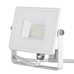 V-TAC VT-20-W White LED Floodlights - Samsung - IP65 - 20W - 1600 Lumens - 4000K - 5 Years