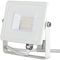 V-TAC VT-20-W Witte LED Schijnwerpers - Samsung - IP65 - 20W - 1600 Lumen - 3000K - 5 Jaar