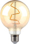 V-TAC VT-2024-N LED Lampen - G95 Bol E27 - IP20 - Amber - 4 Watt - 350 Lumen - 2200K - 2 Jaar