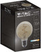 V-TAC VT-2024-N LED Lampen - G95 Bol E27 - IP20 - Amber - 4 Watt - 350 Lumen - 2200K - 2 Jaar