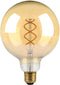 V-TAC VT-2085-N LED Lampen - G125 Bol E27 - IP20 - Amber - 5 Watt - 300 Lumen - 1800K - 2 Jaar