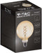 V-TAC VT-2126-N LED Lampen - G125 Bol E27 - IP20 - Amber - 6 Watt - 400 Lumen - 1800K - 2 Jaar
