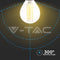 V-TAC VT-2184 LED Lampen - RTL Golf E14 Blister - IP20 - Wit - 4 Watt - 400 Lumen - 2700K
