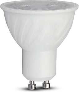 V-TAC VT-227D-N GU10 Dimbare LED Spots - Lens 38° - Samsung - IP20 - Wit - 6W - 445 Lumen - 3000K - 5 Jaar