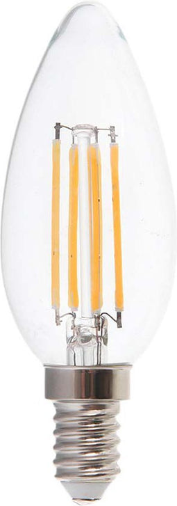 V-TAC VT-2327-N LED Lampen - Kaars E14 - IP20 - Helder - 6 Watt - 800 Lumen - 3000K - 2 Jaar