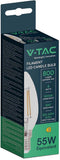V-TAC VT-2327-N LED Lampen - Kaars E14 - IP20 - Helder - 6 Watt - 800 Lumen - 3000K - 2 Jaar