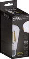 V-TAC VT-2364 LED Lampen - ST64 E27 - IP20 - Helder - 4 Watt - 840 Lumen - 3000K - 2 Jaar