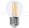 V-TAC VT-2386 LED Lampen - Golf E27 - IP20 - Helder - 6 Watt - 800 Lumen - 2700K - 2 Jaar