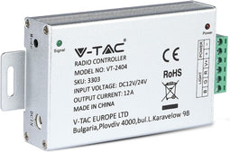 V-TAC VT-2404 LED-stripverlichting - 144 watt draadloze afstandsbedieningen - afstandsbediening met 4 toetsen - IP20