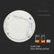 V-TAC VT-2407RD Round LED Mini Panels - Premium Series - IP20 - White - 24W - 2000 Lumens - 4000K