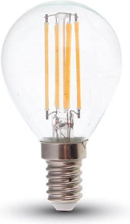 V-TAC VT-2466 LED Lampen - Golf E14 - IP20 - Helder - 6 Watt - 600 Lumen - 2700K - 2 Jaar