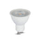 V-TAC VT-247 GU10 White LED Spotlights - Samsung - Lens 110° - IP20 - 6.5W - 480 Lumens - 4000K - 5 Years