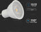 V-TAC VT-247-N LED Spots - GU10 Lens 110° - Samsung - IP20 - Wit - 6 Watt - 445 Lumen - 4000K - 5 Jaar