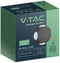 V-TAC VT-2544-B LED Wandlampen - Rond IP54 - IP54 - Zwart - 4 Watts - 390 Lumen - 4000K