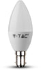 V-TAC VT-295D B15 Kaars LED Lampen - Samsung - IP20 - Wit - 5.5W - 470 Lumen - 3000K - 5 Jaar