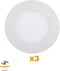 V-TAC VT-307RD Ronde LED Minipanelen - Premium Serie - IP20 - Wit - 3W - 210 Lumen - 6400K
