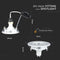 V-TAC VT-3333 GU10 White LED Spotlights - 3PC Pack - Fitting - IP20 - 5W - 400 Lumens - 3000K