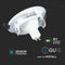 V-TAC VT-3333 GU10 White LED Spotlights - 3PC Pack - Fitting - IP20 - 5W - 400 Lumens - 3000K