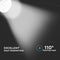 V-TAC VT-3333 GU10 White LED Spotlights - 3PC Pack - Fitting - IP20 - 5W - 400 Lumens - 3000K
