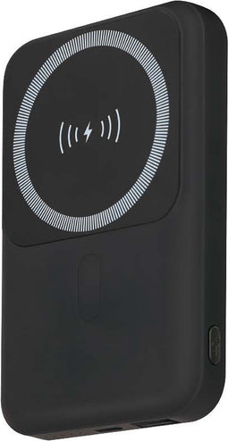 V-TAC VT-3529-B Magnetische draadloze powerbanks - Zwarte behuizing - 10000mAh