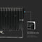V-TAC VT-40101B-N Black LED Floodlights - E Series - IP65 - 100W - 8700 Lumens - 3000K
