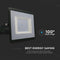 V-TAC VT-40101B-N Black LED Floodlights - E Series - IP65 - 100W - 8700 Lumens - 3000K