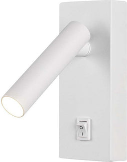 V-TAC VT-402-W LED Wandlamp - Enkele kop - IP20 - Witte behuizing - 2 Watt - 150 Lumen - 4000K