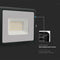 V-TAC VT-4031B-N Black LED Floodlights - E Series - IP65 - 30W - 2510 Lumens - 3000K