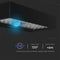 V-TAC VT-406S-B wandlamp op zonne-energie - Sensor - IP65 - Zwarte behuizing - 900 Lumen - 4000K
