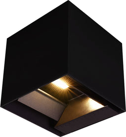 V-TAC VT-409CCT-B Solarlampen - Solar Wandlampen Sensor - IP65 - Zwart - 9 Watt - 800 Lumen - 3IN1