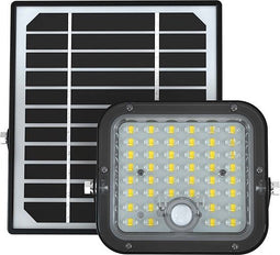 V-TAC VT-411-B Solarlampen - Solar schijnwerpers Kubus - IP65 - 1500 Lumen - 6400K