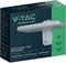 V-TAC VT-414-W Solarlampen - Solar Wandlampen Sensor - IP65 - Wit - 15 Watt - 2000 Lumen - 6000K+4000K