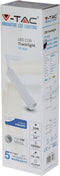 V-TAC VT-420-W LED Tracklights - Slim Tracklights - Samsung - IP20 - Wit - 20 Watt - 1600 Lumen - 5000K - 5 Jaar