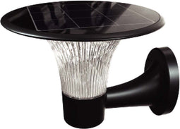 V-TAC VT-425-B Solarlampen - Solar Wandlampen Sensor - IP65 - Zwart - 15 Watt - 1900 Lumen - 6000K+4000K