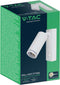 V-TAC VT-429 LED-spotjes - GU10 Muurbevestiging - IP20 - Wit