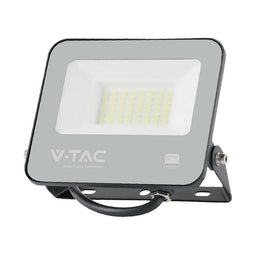 V-TAC VT-44033 LED Floodlights - Black - 135lm/w - Samsung - IP65 - 30 Watts - 3450 Lumens - 6500K - 5 Years