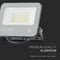 V-TAC VT-44033 LED Floodlights - Black - 135lm/w - Samsung - IP65 - 30 Watts - 3450 Lumens - 6500K - 5 Years