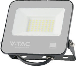 V-TAC VT-44035 LED Schijnwerpers - Samsung - IP65 - Zwarte behuizing - 1 Meter Draad - 30 Watt - 2505 Lumen - 6500K - 5 Jaar