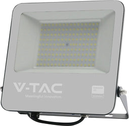 V-TAC VT-44104-B LED Schijnwerpers - Samsung - IP65 - Zwarte behuizing - 1 Meter Draad - 100 Watt - 8700 Lumen - 4000K - 5 Jaar