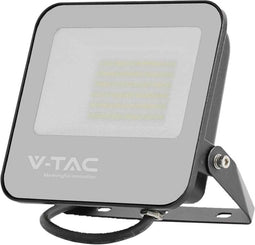 V-TAC VT-4456 Zwarte LED Schijnwerpers - 185lm/w - IP65 - 50W - 9250 Lumen - 4000K