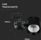 V-TAC VT-4540T LED Tracklights - COB Tracklights - IP20 - Zwart - 40 Watt - 2600 Lumen - 5000K