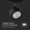 V-TAC VT-4633 LED Tracklights - COB Tracklights - IP20 - Zwart - 30 Watt - 3000 Lumen - 3IN1